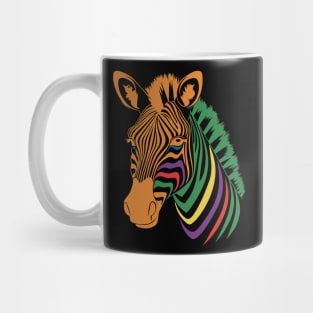 Color Zebra Mug